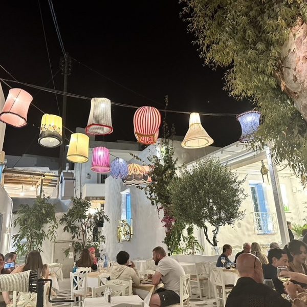 Innenbereich der Villa La Natura Naxos