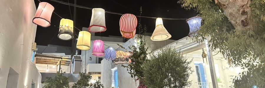 Innenbereich der Villa La Natura Naxos