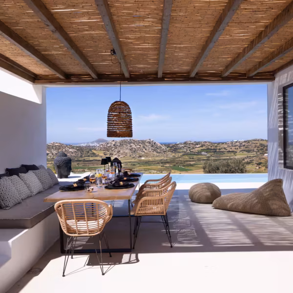 Villa La Natura Naxos – Sonnenuntergang am Aegäischen Meer
