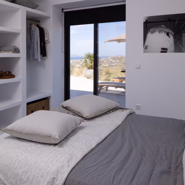 Villa La Natura Naxos – Modernes Bad