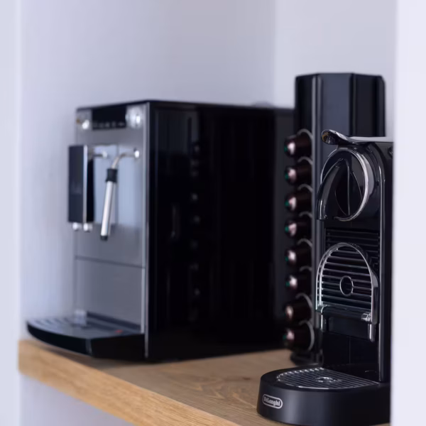 Villa La Natura Naxos – Hochwertige Kaffeemaschine für Gäste