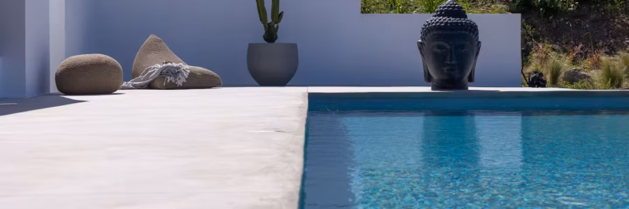 Villa La Natura Naxos – Schlafzimmer mit Meerblick