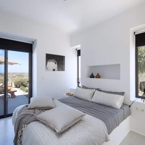 Villa La Natura Naxos – Panoramaansicht Aegäis