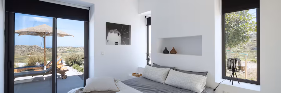 Villa La Natura Naxos – Panoramaansicht Aegäis