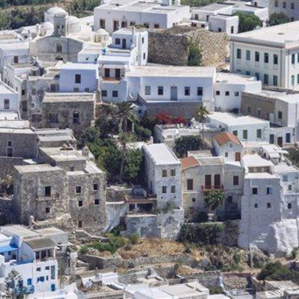Burg und Altstadt von Naxos – nahe der Villa La Natura