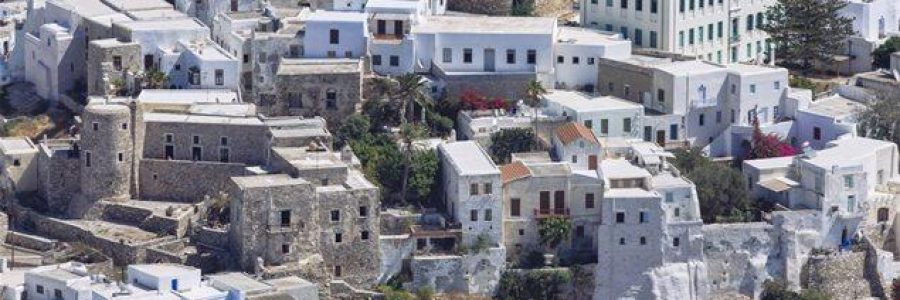 Burg und Altstadt von Naxos – nahe der Villa La Natura
